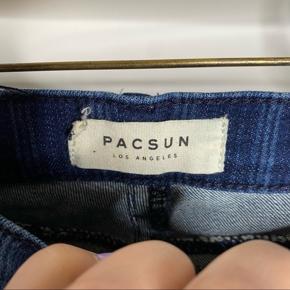 Pacsun | Striped Skinny Ankle Jeggings - Picture 4 of 7